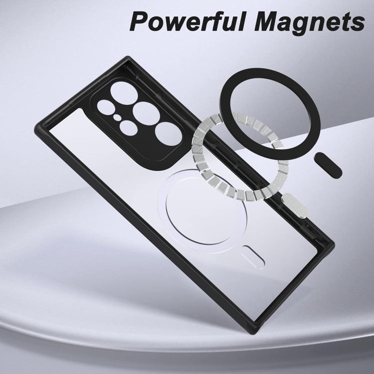 For Samsung Galaxy S23 Ultra 5G Fine Hole Skin Feel MagSafe Magnetic Phone Case
