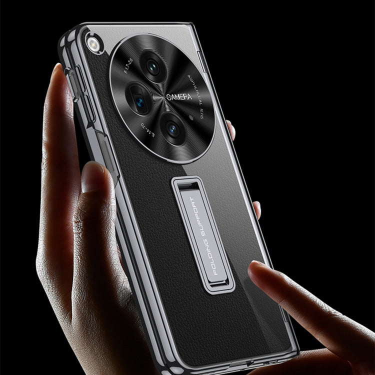 For OPPO Find N3 / OnePlus Open GKK Integrated Magnetic Fold Hinge Shockproof Phone Case(Green)