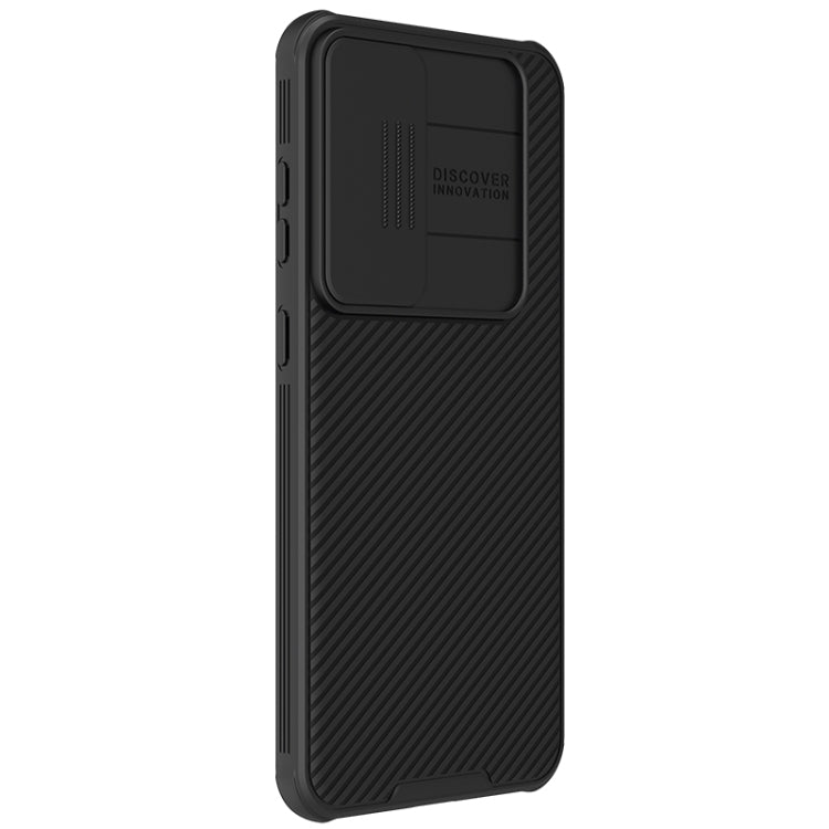 For Samsung Galaxy S24+ 5G NILLKIN Black Mirror Pro Series Camshield PC Phone Case(Black)