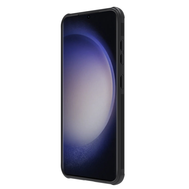 For Samsung Galaxy S24+ 5G NILLKIN Black Mirror Pro Series Camshield PC Phone Case(Black) - Galaxy S24+ 5G Cases by NILLKIN | Online Shopping South Africa | PMC Jewellery | Buy Now Pay Later Mobicred