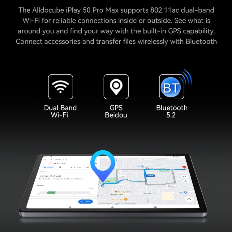 ALLDOCUBE iPlay 50 Pro Max 4G LTE Tablet, 8GB+256GB, 10.4 inch Android 13 Helio G99 Octa Core Support Dual SIM(Grey) - free shipping - PMC Jewellery - Order now!
