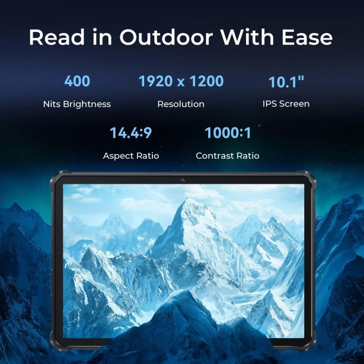 OUKITEL RT7 TITAN 4G Network IP68/IP69K Rugged Tablet, 8GB+256GB, 10.1 inch Android 13 MediaTek MT8788 Octa Core Support Dual SIM, EU Plug(Blue) - free shipping - PMC Jewellery - Order now!