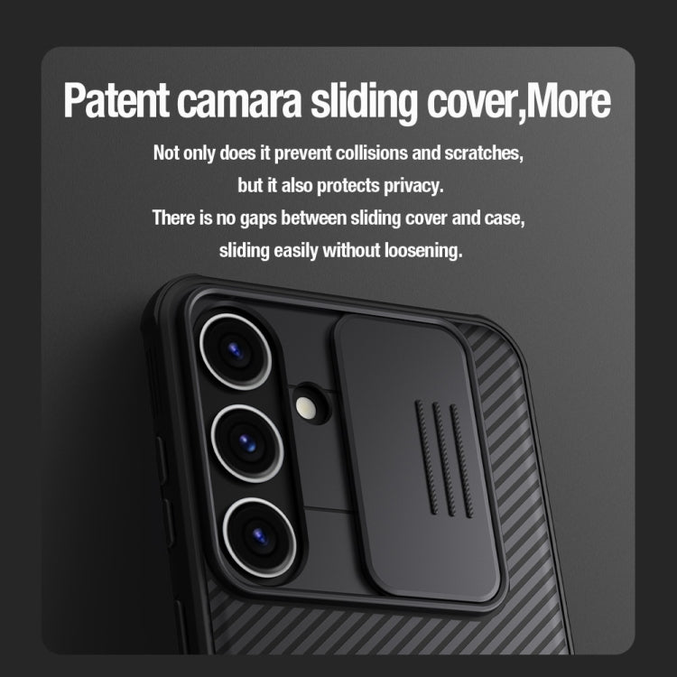 For Samsung Galaxy S24+ 5G NILLKIN CamShield Pro Magnetic Magsafe Phone Case(Green) - Galaxy S24+ 5G Cases by NILLKIN | Online Shopping South Africa | PMC Jewellery | Buy Now Pay Later Mobicred