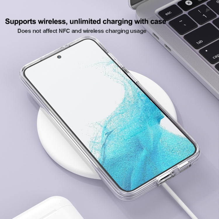 For Samsung Galaxy S23 Ultra 5G Terminator Style Glitter Powder MagSafe Magnetic Phone Case(White) - Galaxy S23 Ultra 5G Cases by PMC TechLife | Online Shopping South Africa | PMC TechLife