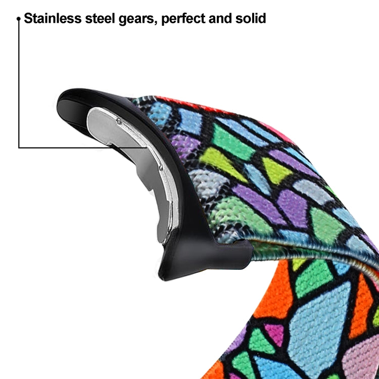 For Google Pixel Watch 2 / Pixel Watch Painted Colorful Nylon Watch Band(Purple Blue) - free shipping - PMC TechLife - Order now!