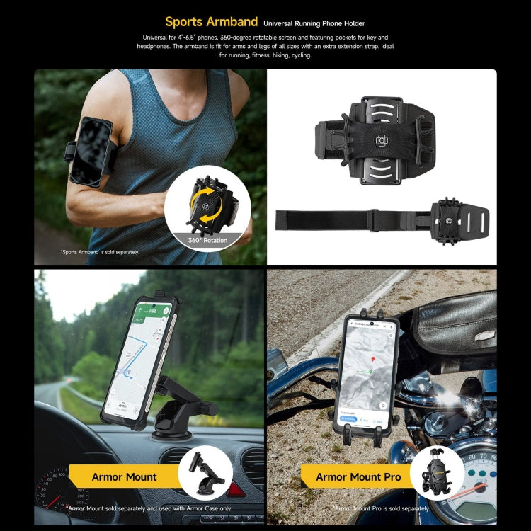 Ulefone Armor 23 Ultra Rugged Phone, 12GB+512GB, 6.78 inch Android 13 MediaTek Dimensity 8020 Octa Core up to 2.6GHz, Network: 5G, NFC, OTG, Satellite Messaging(Elite Black) - free shipping - PMC Jewellery - Order now!