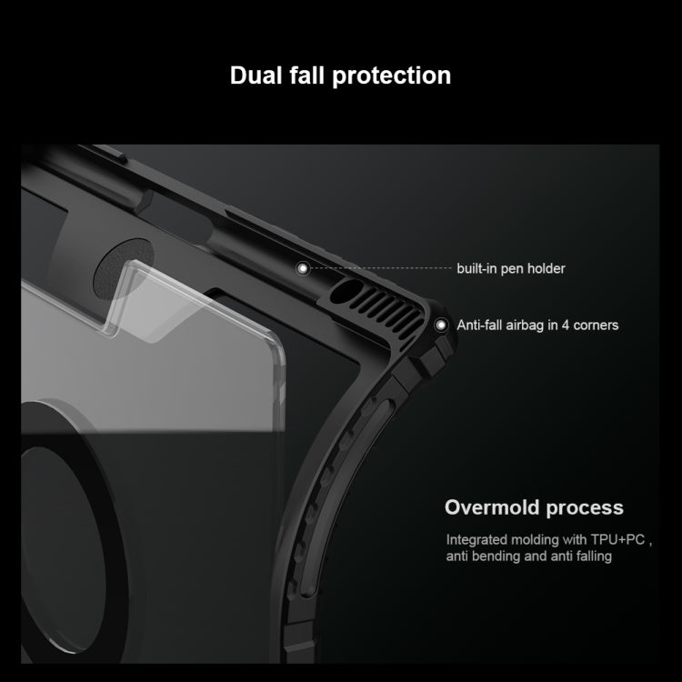 For iPad Pro 12.9 2020/2021/2022 Nillkin Backlit Version Bumper Link Keyboard Case - free shipping - PMC Jewellery - Order now!