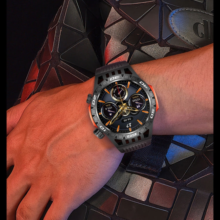 HT22 1.46 inch Smart Sport Watch, Support Bluetooth Call / Sleep / Heart Rate / Blood Pressure Health Monitor(Blue) - Smart Watches by PMC TechLife | Online Shopping South Africa | PMC TechLife | Buy Now Pay Later Mobicred