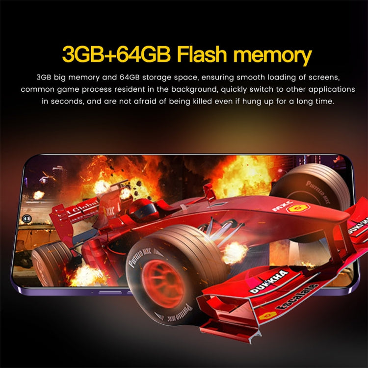 K652, 3GB+64GB, 6.528 inch Android 9.1 Mediatek MT6737 Quad Core, OTG, Network: 4G(Blue)