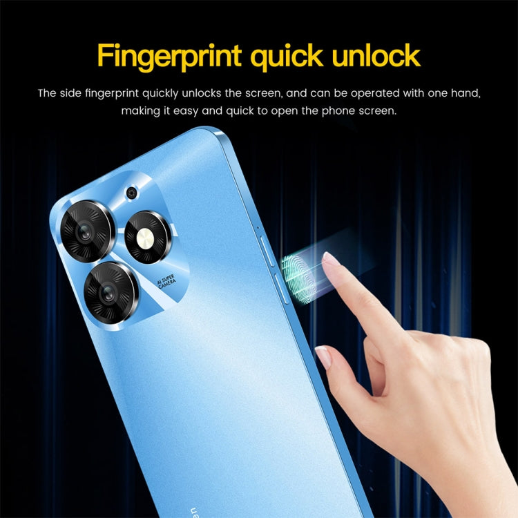 K652, 3GB+64GB, 6.528 inch Android 9.1 Mediatek MT6737 Quad Core, OTG, Network: 4G(Blue)