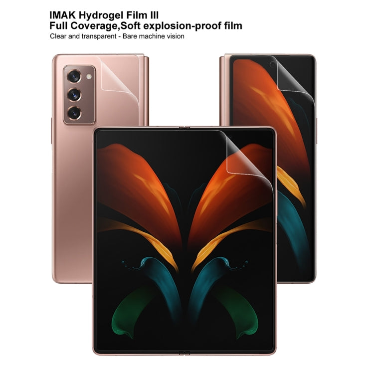 3 PCS / Set IMAK Hydrogel Film III Full Coverage Screen Protector for Samsung Galaxy Z Fold2 5G - free shipping - PMC Jewellery - Order now!