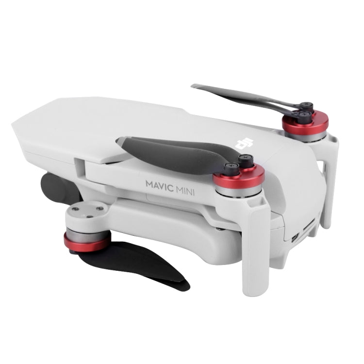 Sunnylife Dust-proof Water-resistant Aluminum Alloy Motor Cover for DJI Mini 3 Pro/Mavic Mini/Mini SE(Red)