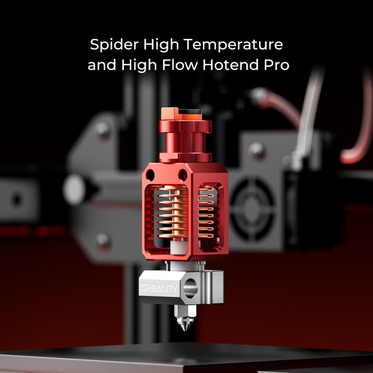 CREALITY 3D Printer Part Spider High Temperature and High Flow Hotend Pro(Red) - free shipping - PMC Jewellery - Order now!
