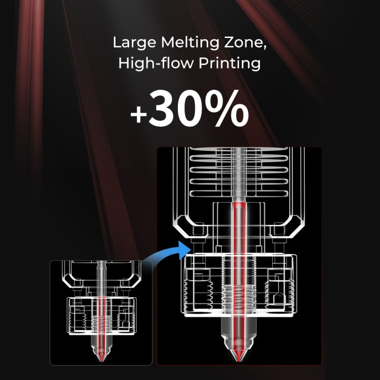 CREALITY 3D Printer Part Spider High Temperature and High Flow Hotend Pro(Red) - free shipping - PMC Jewellery - Order now!