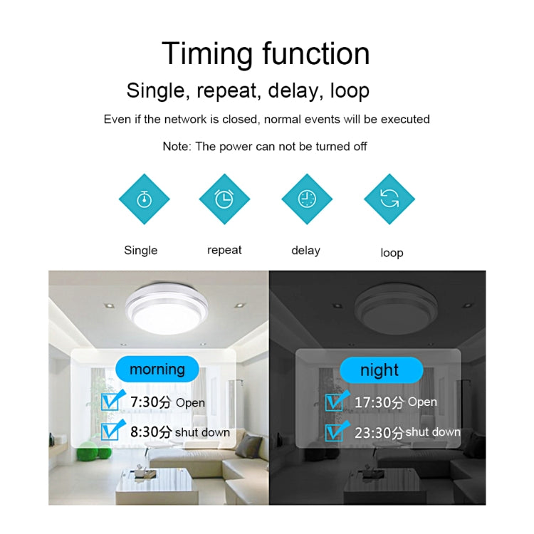 Sonoff Touch 120mm 1 Gang Tempered Glass Panel Wall Switch Smart Home Light Touch Switch, Compatible with Alexa and Google Home, AC 90V-250V 400W 2A - Smart Socket by PMC TechLife | Online Shopping South Africa | PMC TechLife