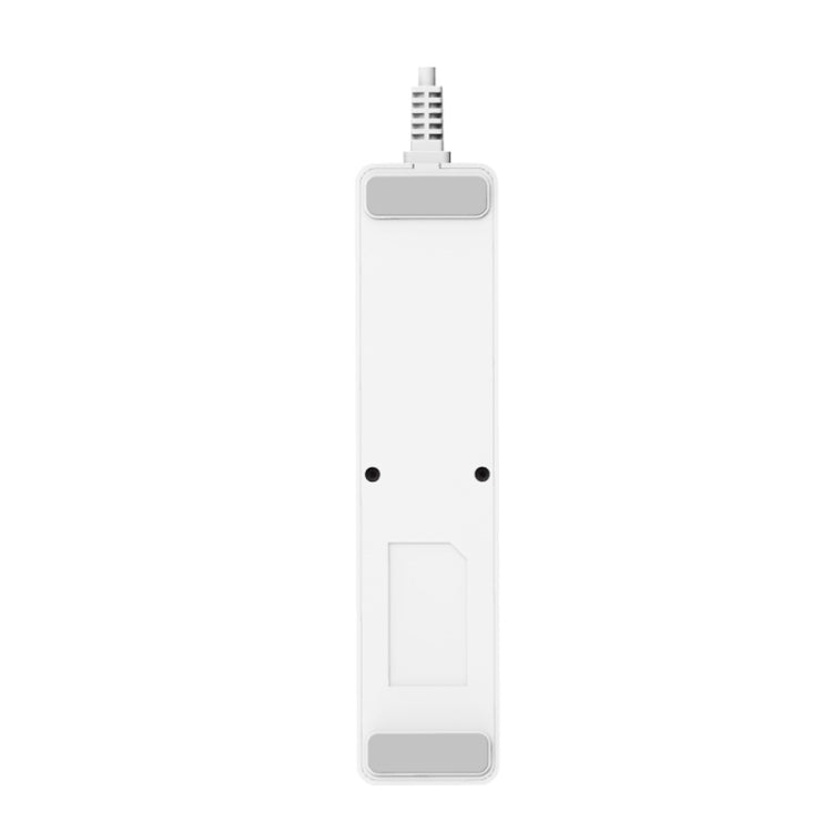 C198A 2 USB Ports + 3 US Sockets WiFi Smart Power Plug Socket, Compatible with Alexa and Google Home, AC 110V-240V, US Plug(White)