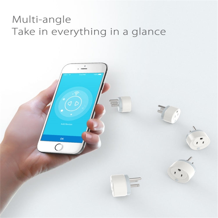 NEO NAS-WR02W WiFi US Smart Power Plug,with Remote Control Appliance Power ON/OFF via App & Timing function
