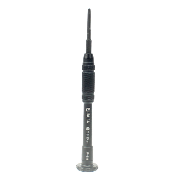 JIAFA JF-619-2.5 Hollow Cross Tip 2.5 x 30mm Repair Middle Bezel Screwdriver for iPhone(Black)