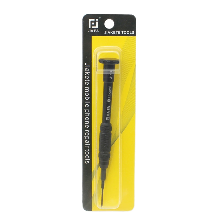 JIAFA JF-619-2.5 Hollow Cross Tip 2.5 x 30mm Repair Middle Bezel Screwdriver for iPhone(Black) - Screwdriver by PMC TechLife | Online Shopping South Africa | PMC TechLife