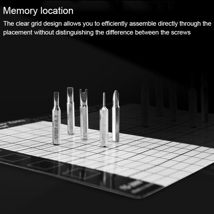 Universal Magnetic Screws Mat for Phone Repair, Size: 14.5x9cm