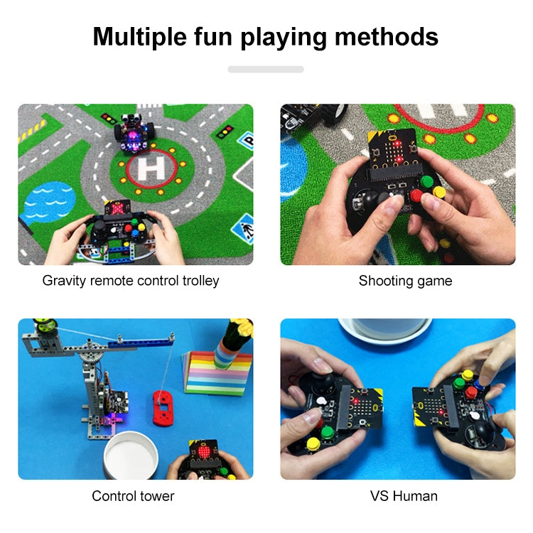 Yahboom Microbit Basic Game Handle Board, Compatible with Micro:bit V2/1.5 Board, without Micro:bit V2/1.5 Board - free shipping - PMC TechLife - Order now!