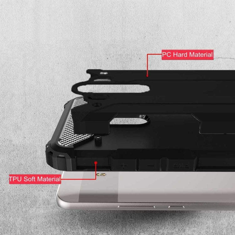 For Huawei Mate 10 Pro Magic Armor TPU + PC Combination Case(Black)
