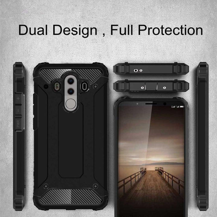 For Huawei Mate 10 Pro Magic Armor TPU + PC Combination Case(Black)