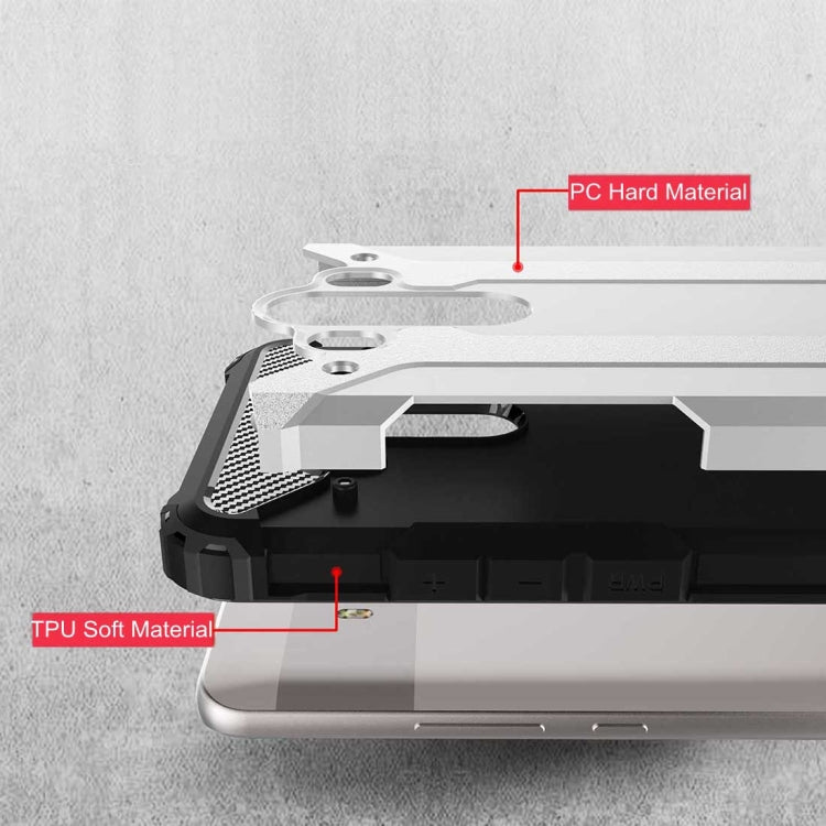 For Huawei Mate 10 Pro Magic Armor TPU + PC Combination Case(Silver)