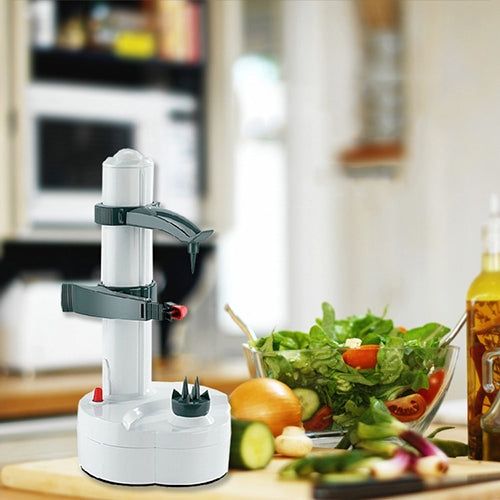 Multifunction Stainless Steel Electric Vegetables Fruit Apple Peeler Peeling Automatic Peeling Machine - Cutter & Peeler by PMC Jewellery | Online Shopping South Africa | PMC Jewellery | Buy Now Pay Later Mobicred