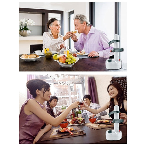 Multifunction Stainless Steel Electric Vegetables Fruit Apple Peeler Peeling Automatic Peeling Machine - Cutter & Peeler by PMC Jewellery | Online Shopping South Africa | PMC Jewellery | Buy Now Pay Later Mobicred