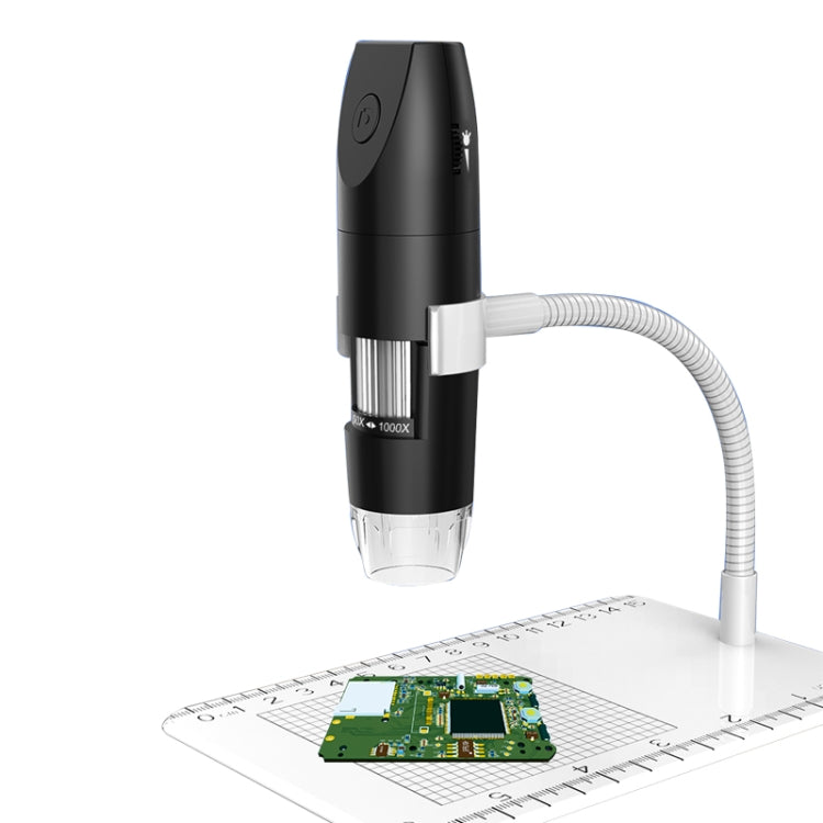 316 50-1000X Adjustable Smart Wifi USB Digital Microscope (Black) - free shipping - PMC Jewellery - Order now!