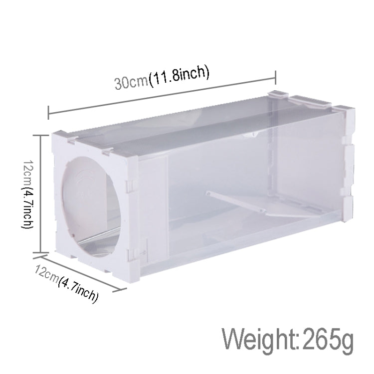 Door Humane Animal Live Cage, Rat, Mouse and More Small Rodents PP Material Transparent Cage Trap - Traps by PMC TechLife | Online Shopping South Africa | PMC TechLife | Buy Now Pay Later Mobicred