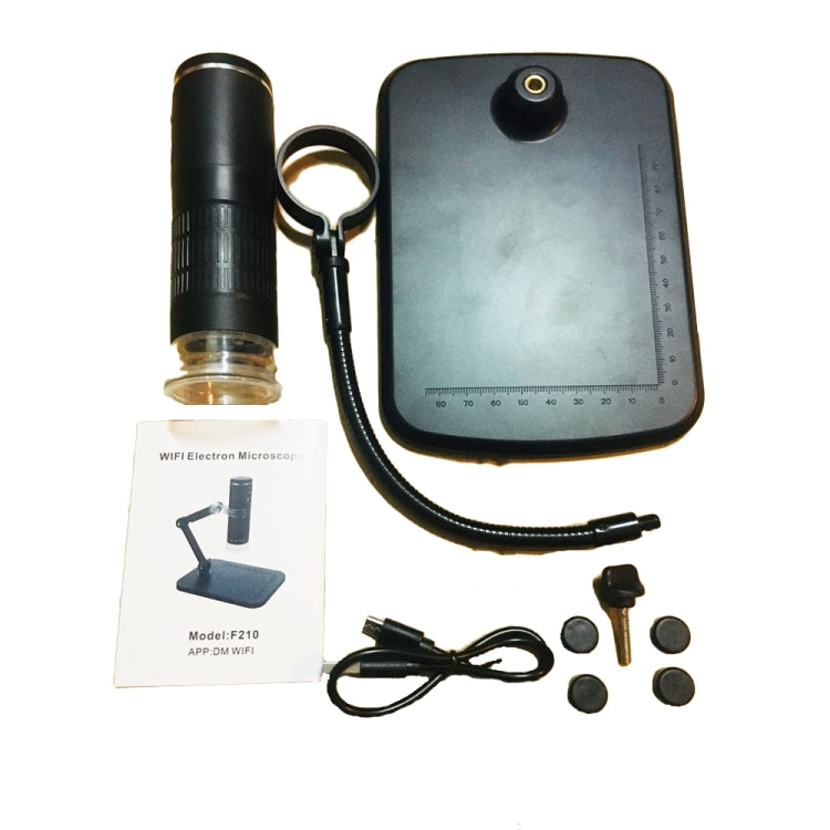 F210 HD 1080P WIFI 1000X Magnification Digital Microscope with 8 LED Light - free shipping - PMC TechLife - Order now!