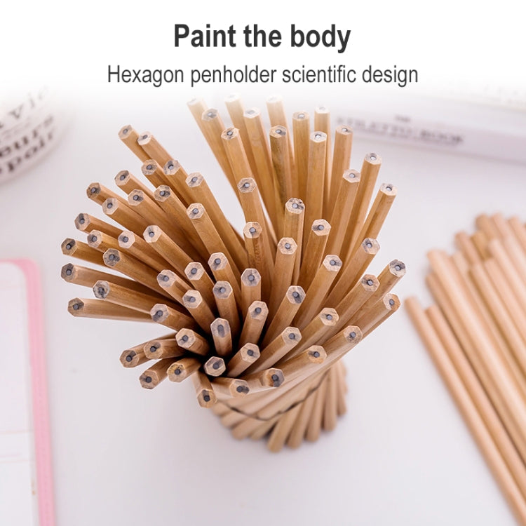 50 PCS Crude Wood Environmental Protection HB Pencils Painting Pencils for Kids School Office Supplies - free shipping - PMC TechLife - Order now!