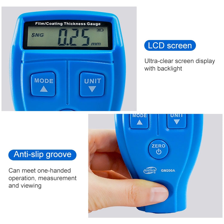 Wintact WT200 Film Coating Thickness Gauge - free shipping - PMC Jewellery - Order now!