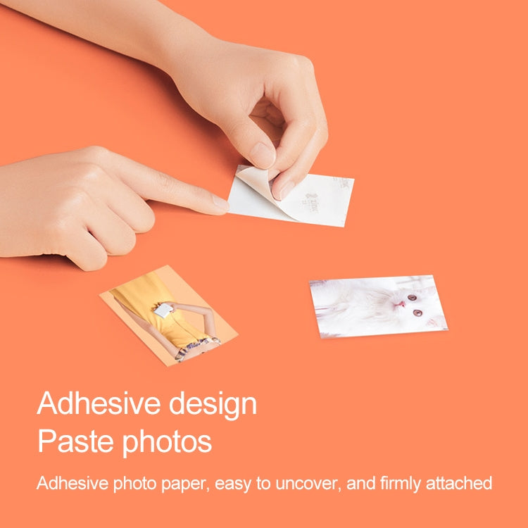 50 PCS Original Xiaomi Print Photographic Paper Paste Paper for Xiaomi Pocket Photo Printer - free shipping - PMC Jewellery - Order now!