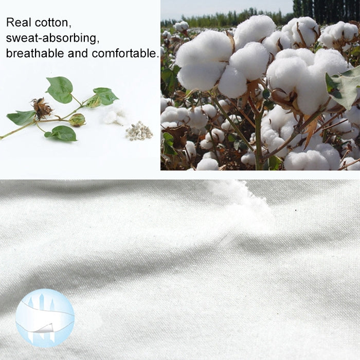 12 Pairs Pure Cotton Working Gloves, Medium Thick Size���Free Size