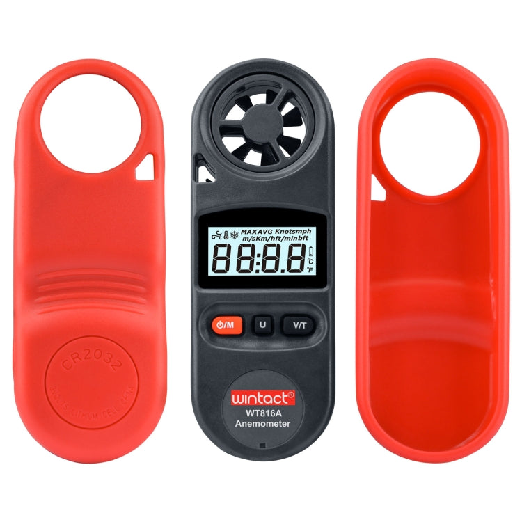 Wintact WT816A Digital Electronic Thermometer Anemometer