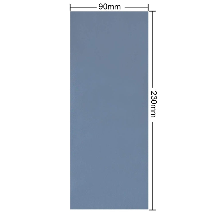 10pcs Grit 5000 Wet And Dry Polishing Grinding Sandpaper,Size: 23 x 9cm (Blue)