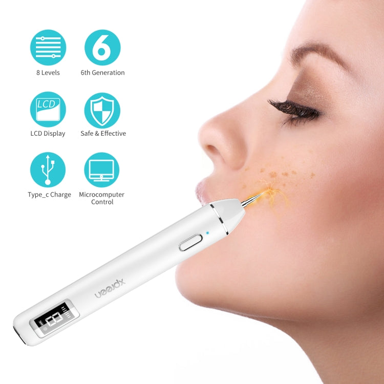 Xpreen XPRE061 Professional Dark Spot Remover Freckle Tattoo Chargeable Wart Mole Remover, with LED Screen and Spotlight(Tarnish) - Beauty Instrument by Xpreen | Online Shopping South Africa | PMC Jewellery | Buy Now Pay Later Mobicred