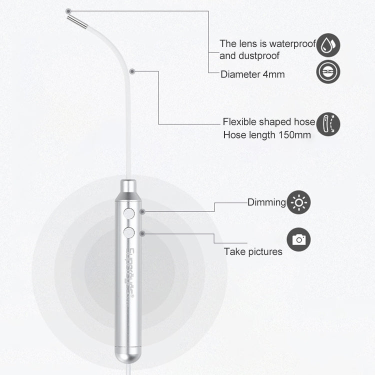 Supereyes Y001 Ear Mite Mouth Electronic Digital Fixed Focus Endoscope - free shipping - PMC Jewellery - Order now!