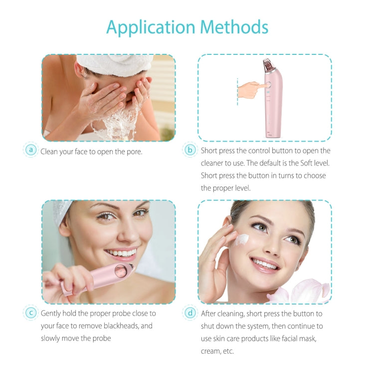 XPREEN XPRE027 Blackhead Remover Rechargeable Electric Microcrystalline IPL Pore Cleaner(White) - free shipping - PMC Jewellery - Order now!
