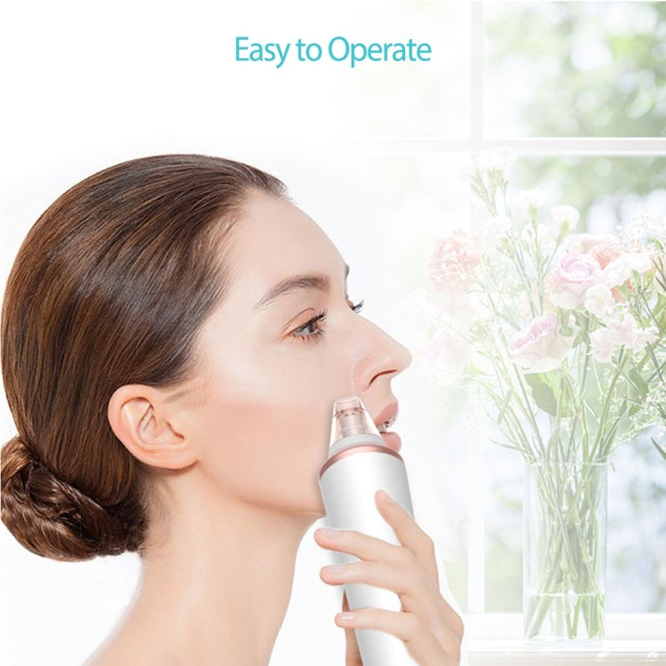 XPREEN XPRE037 Wireless Charging Multi-function Blackhead Extractor Pore Cleanser with Four Probes & LED Lighting Function(White) - free shipping - PMC Jewellery - Order now!
