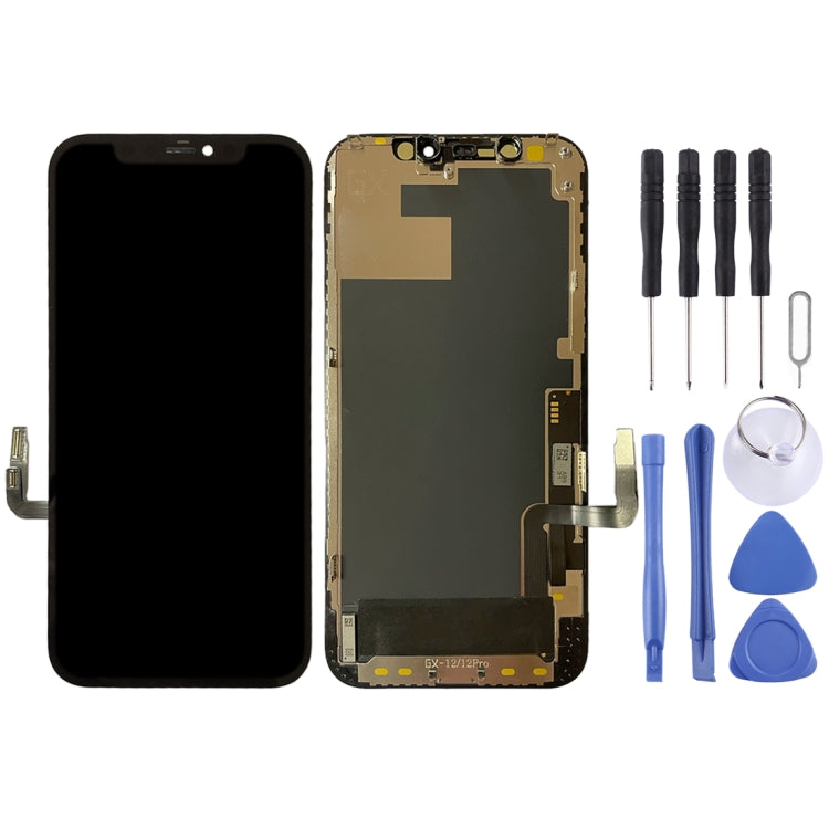 GX OLED LCD Screen for iPhone 12 / 12 Pro with Digitizer Full Assembly - free shipping - PMC Jewellery - Order now!
