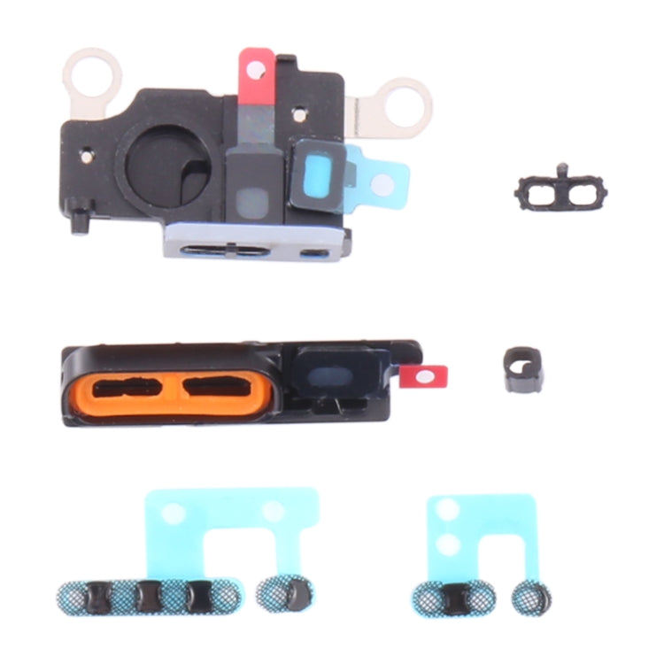 10 PCS Speaker Dustproof Mesh with Frame for iPhone 12(Black)