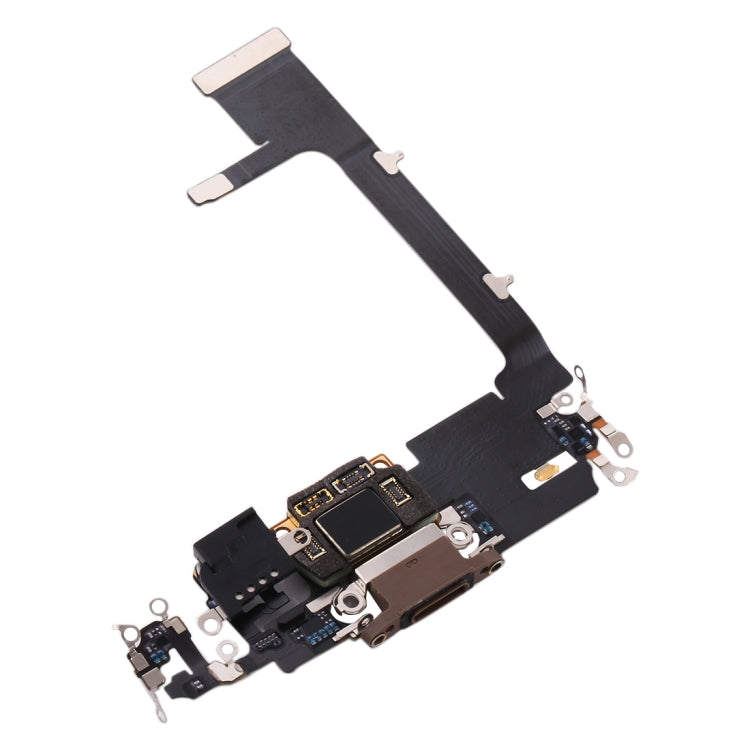 Charging Port Flex Cable for iPhone 11 Pro(Gold) - Flex Cable by PMC TechLife | Online Shopping South Africa | PMC TechLife | Buy Now Pay Later Mobicred