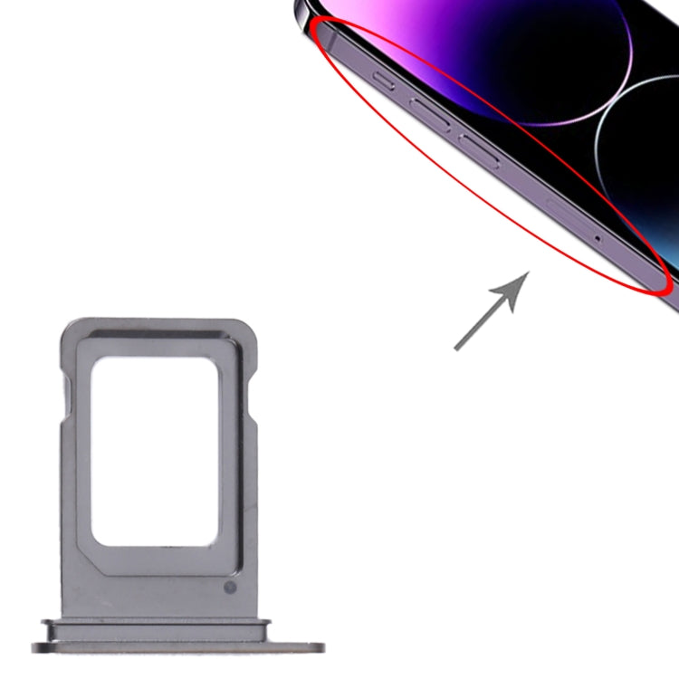 SIM Card Tray for iPhone 14 Pro Max (Purple) - by PMC TechLife | Online Shopping South Africa | PMC TechLife
