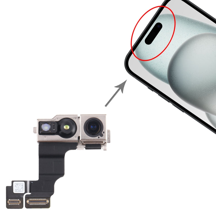 For iPhone 15 Front Facing Camera - by PMC TechLife | Online Shopping South Africa | PMC TechLife