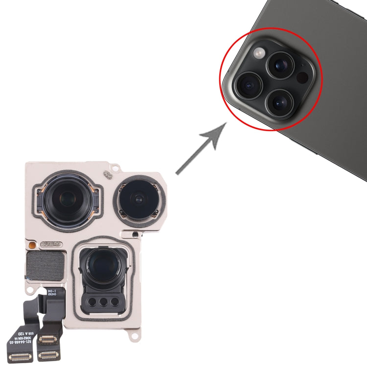 For iPhone 15 Pro Max Back Facing Camera - by PMC TechLife | Online Shopping South Africa | PMC TechLife