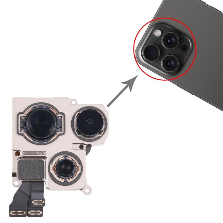 For iPhone 15 Pro Back Facing Camera - by PMC TechLife | Online Shopping South Africa | PMC TechLife